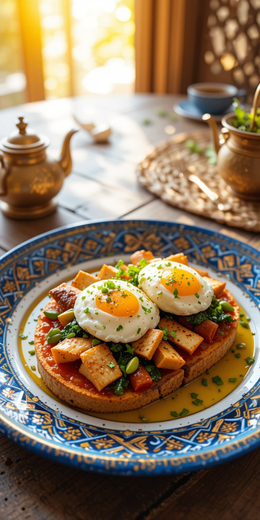 Easy Arabian Breakfast