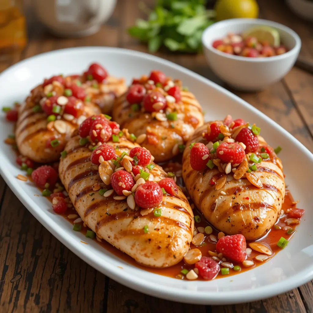 Raspberry Grilled Chicken