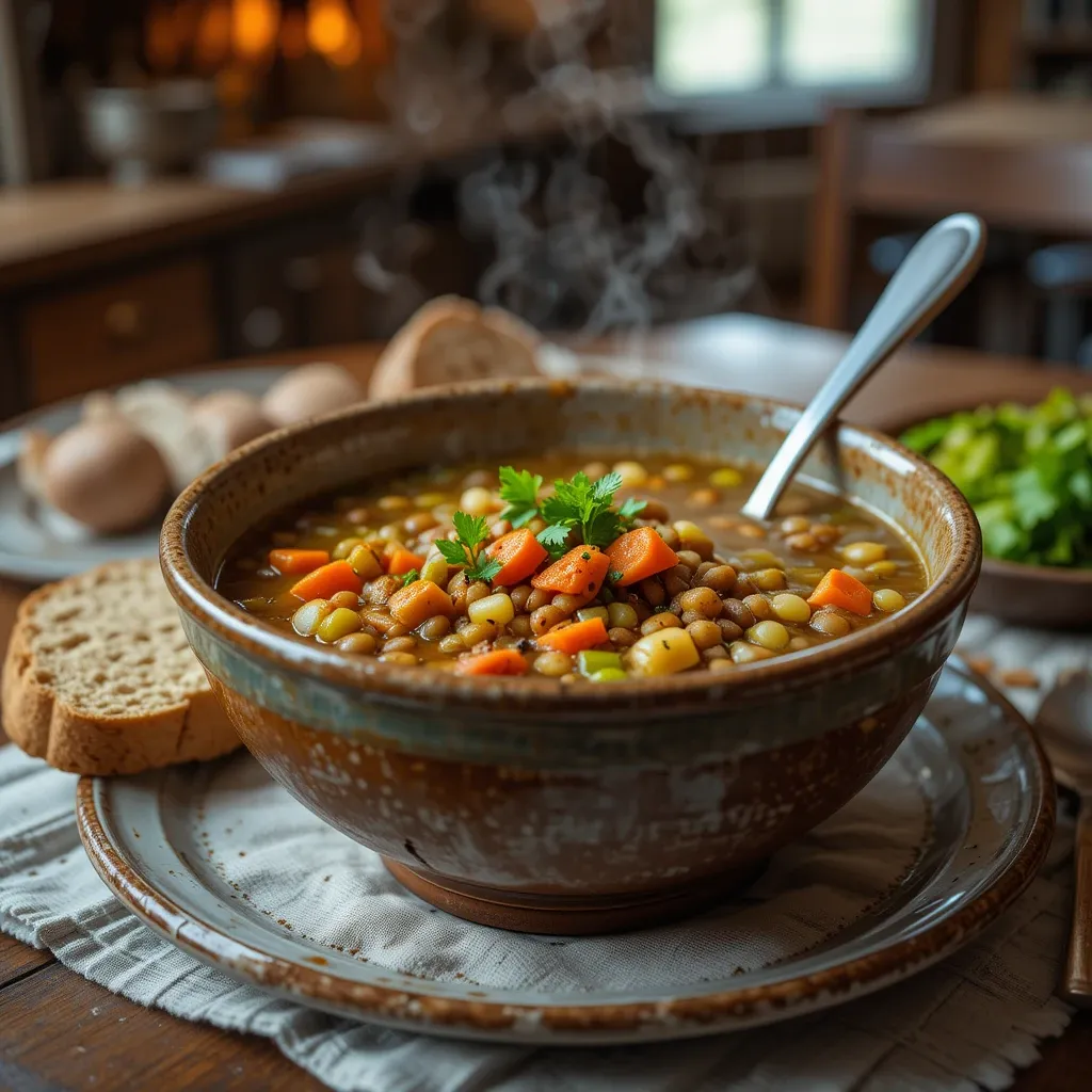 Spiced Lentil Soup