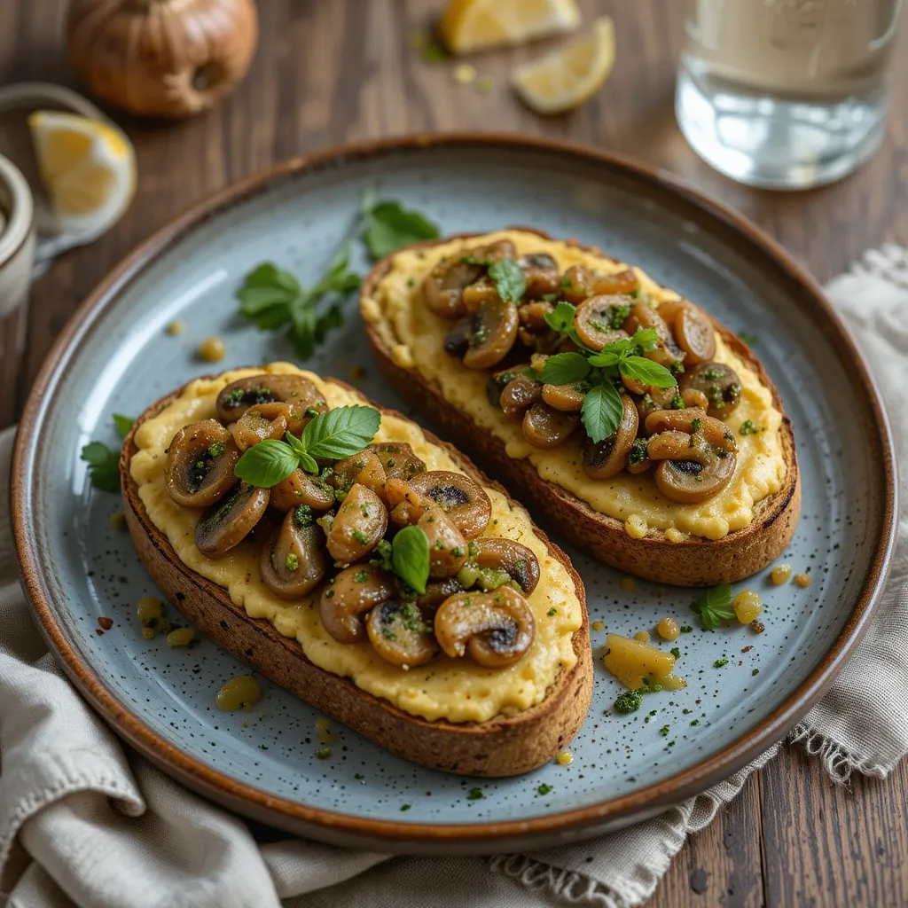 Mushroom on Toast Recipe
