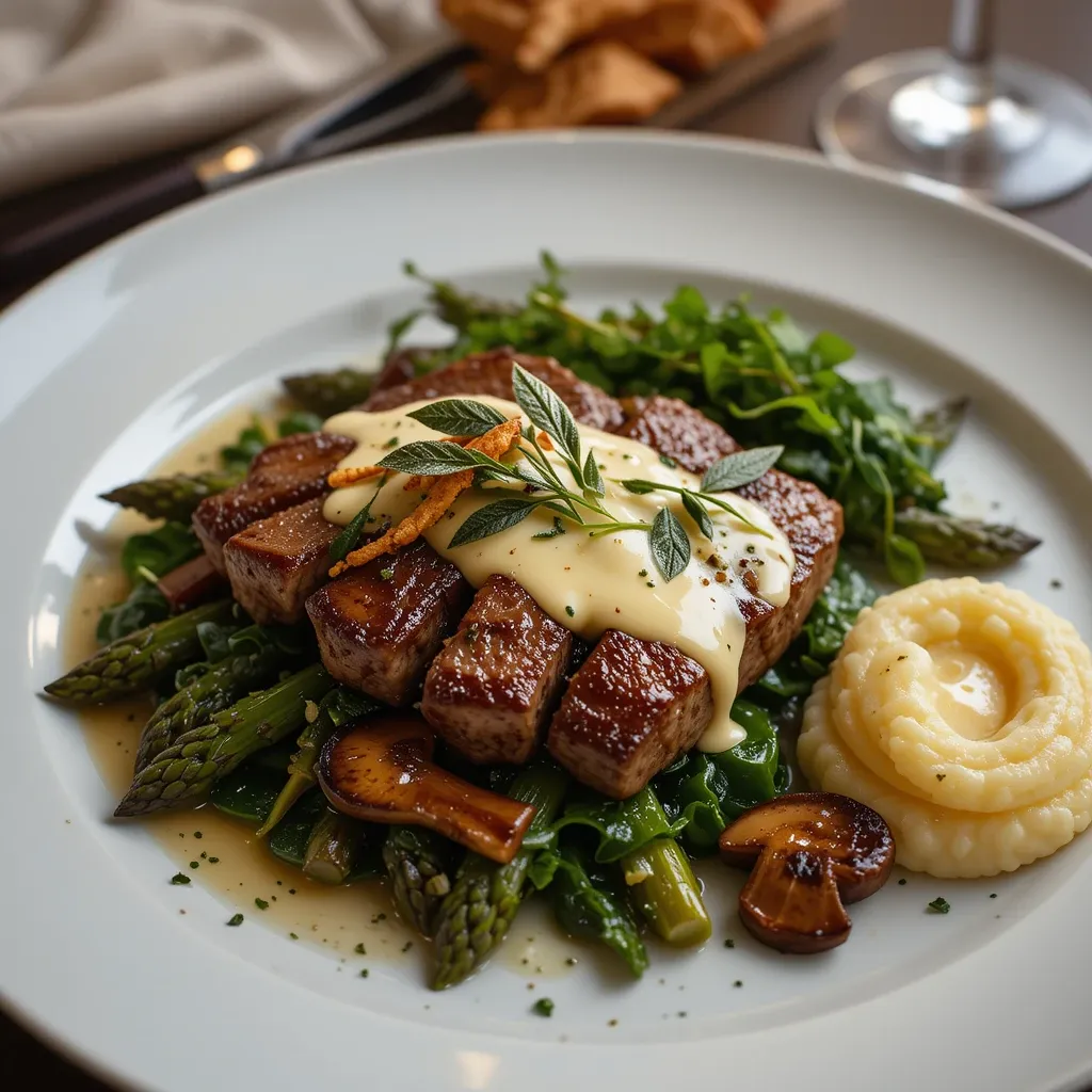 Beef Tenderloin with Herb Dijon Mustard Butter