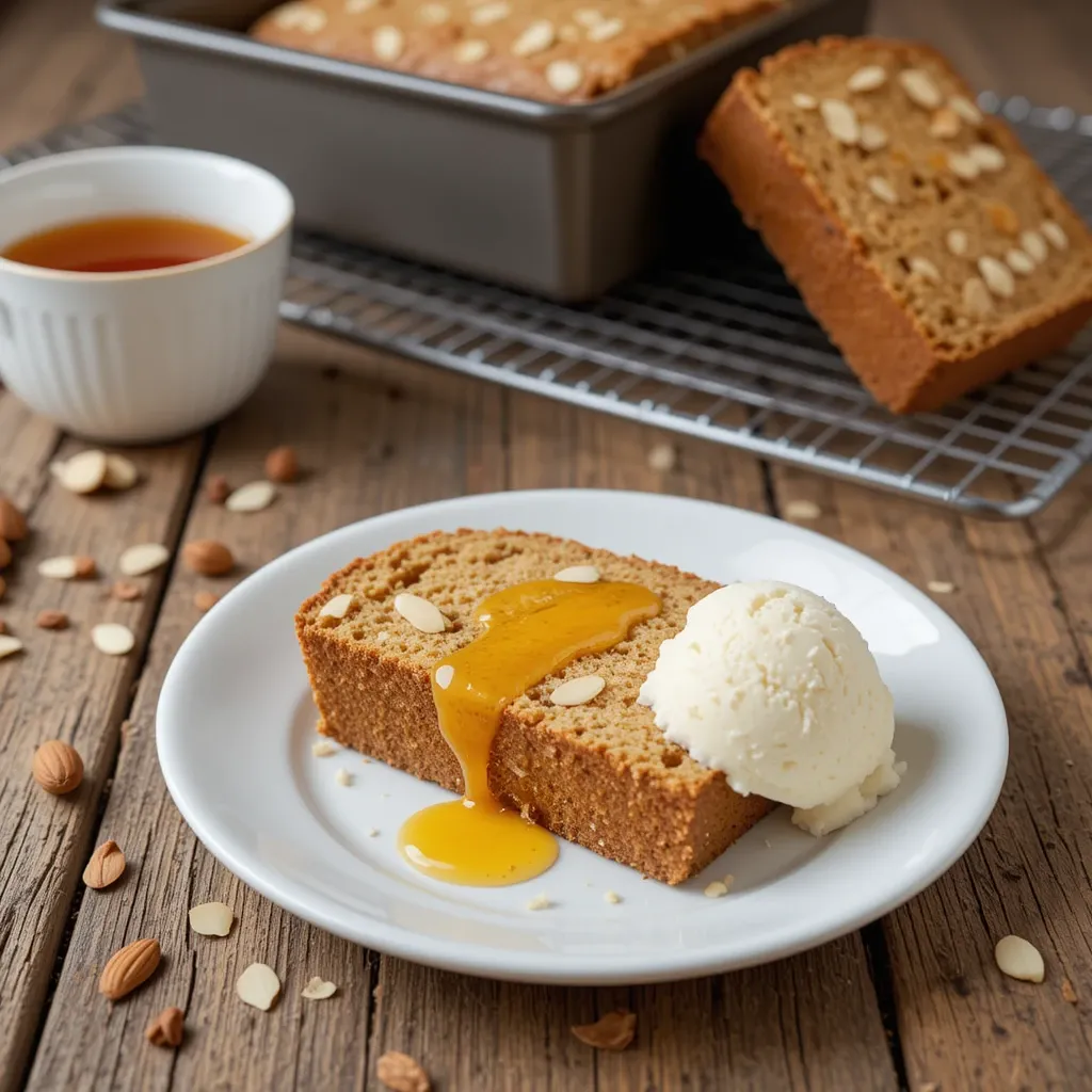 Apricot Almond Cake Loaf