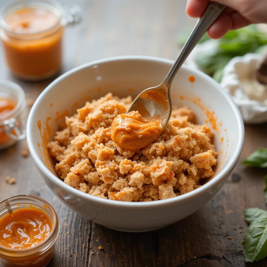 tuna with smoked paprika mayo
