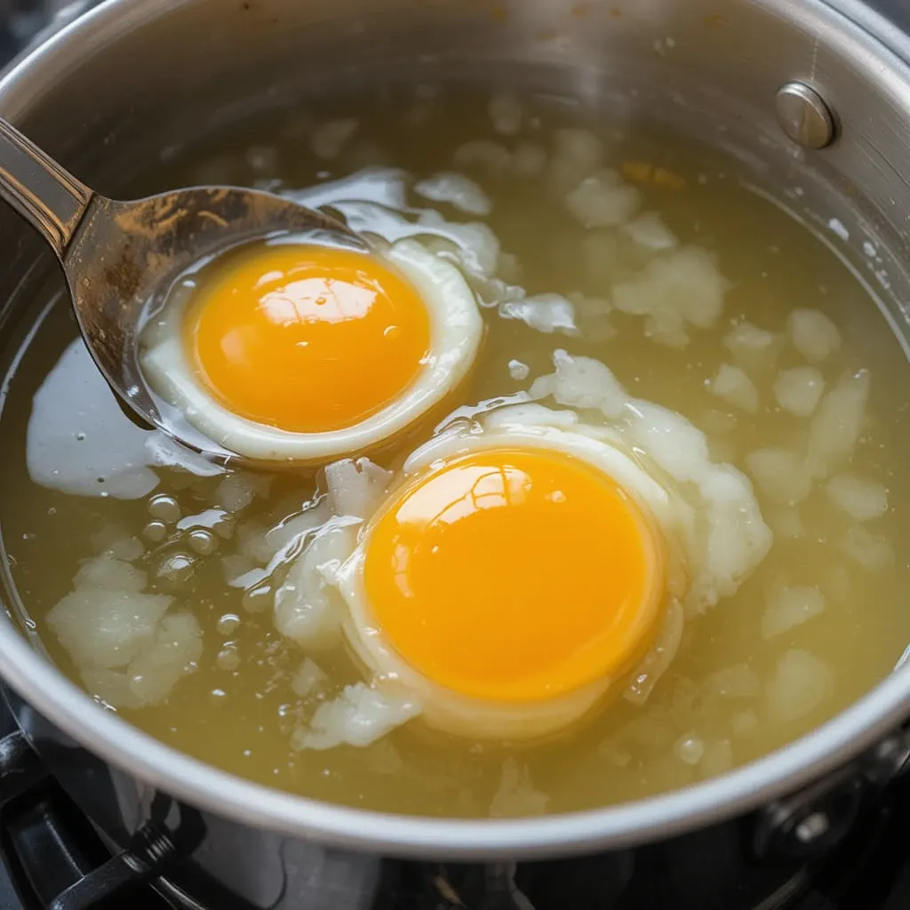 Poach egg