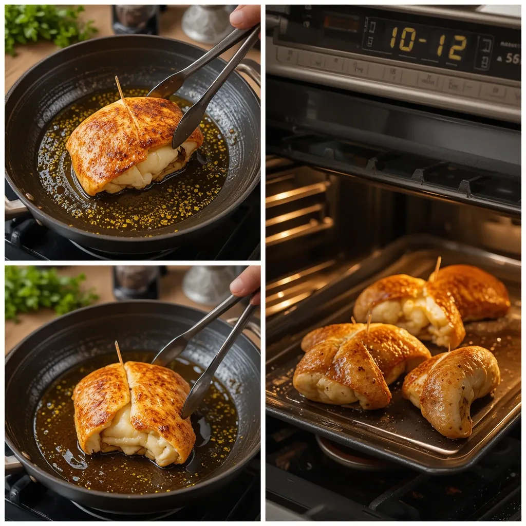 Mozzarella Stuffed Chicken Breast