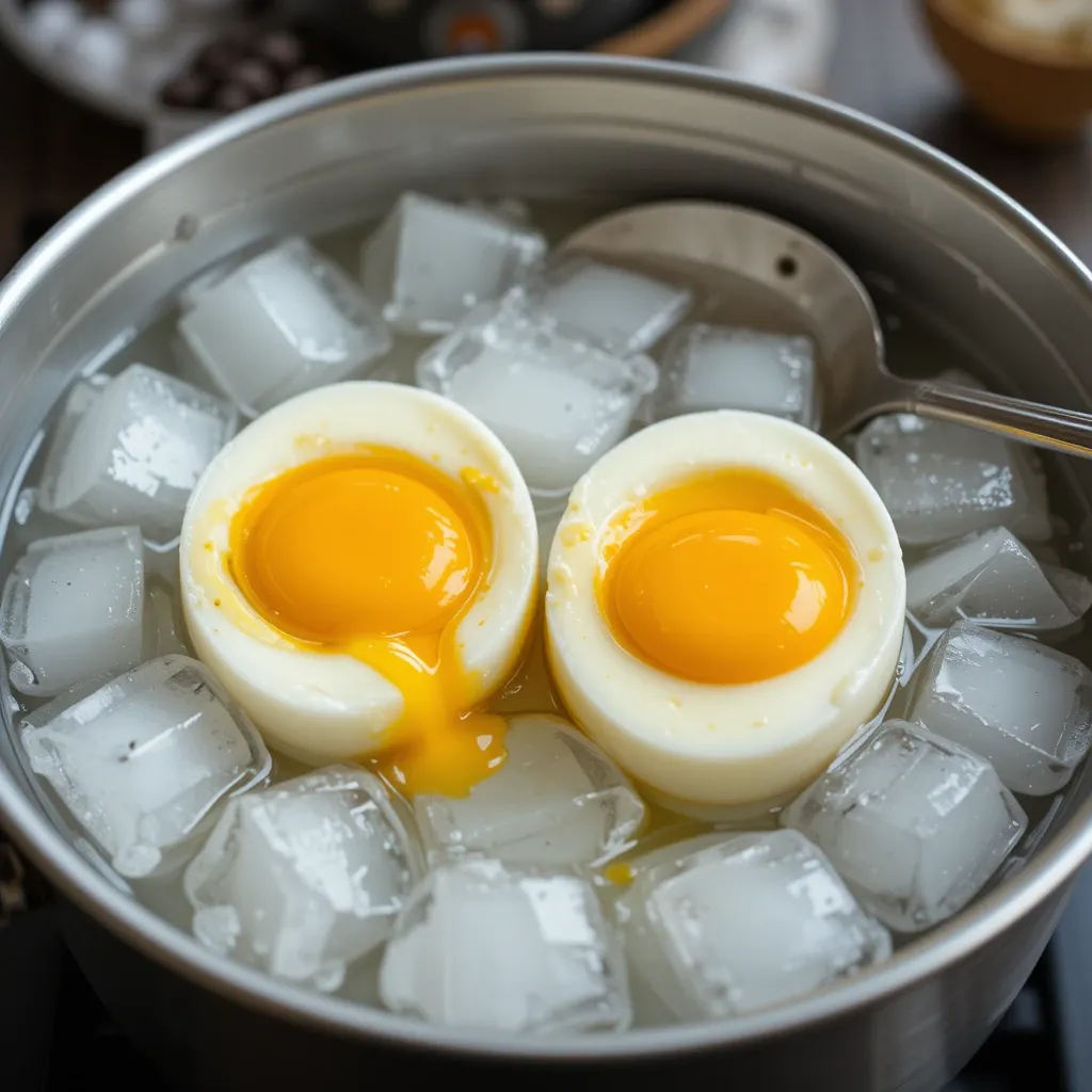 poached eggs