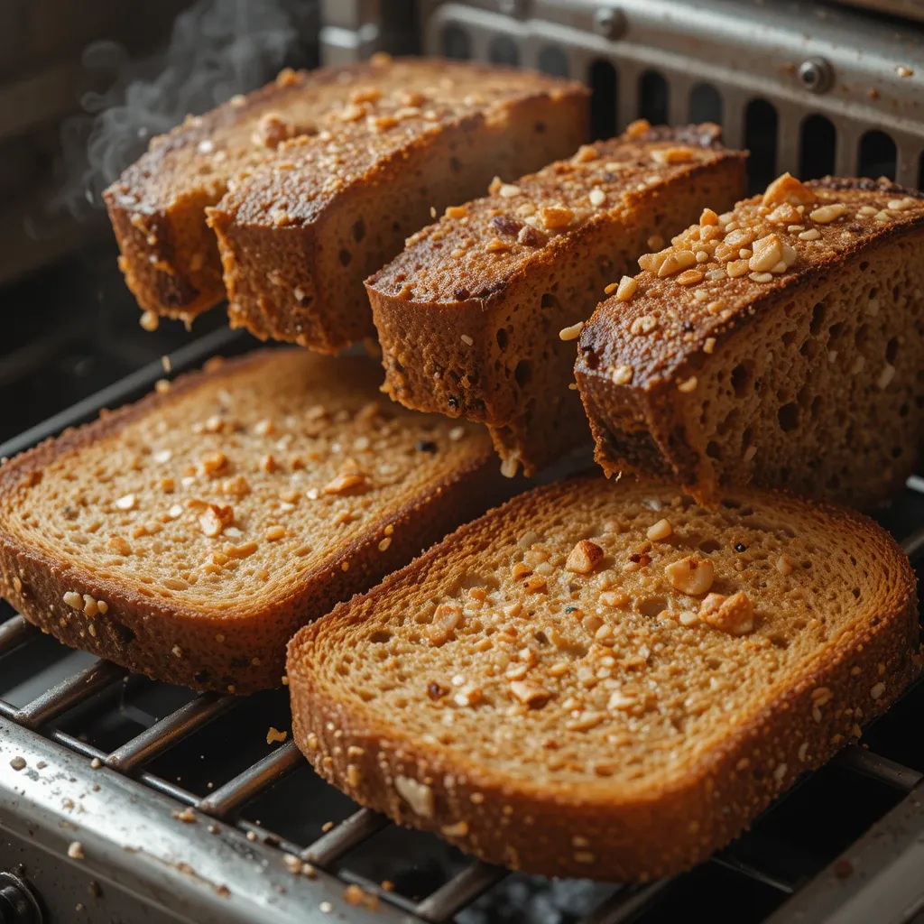Toast multigrain slices