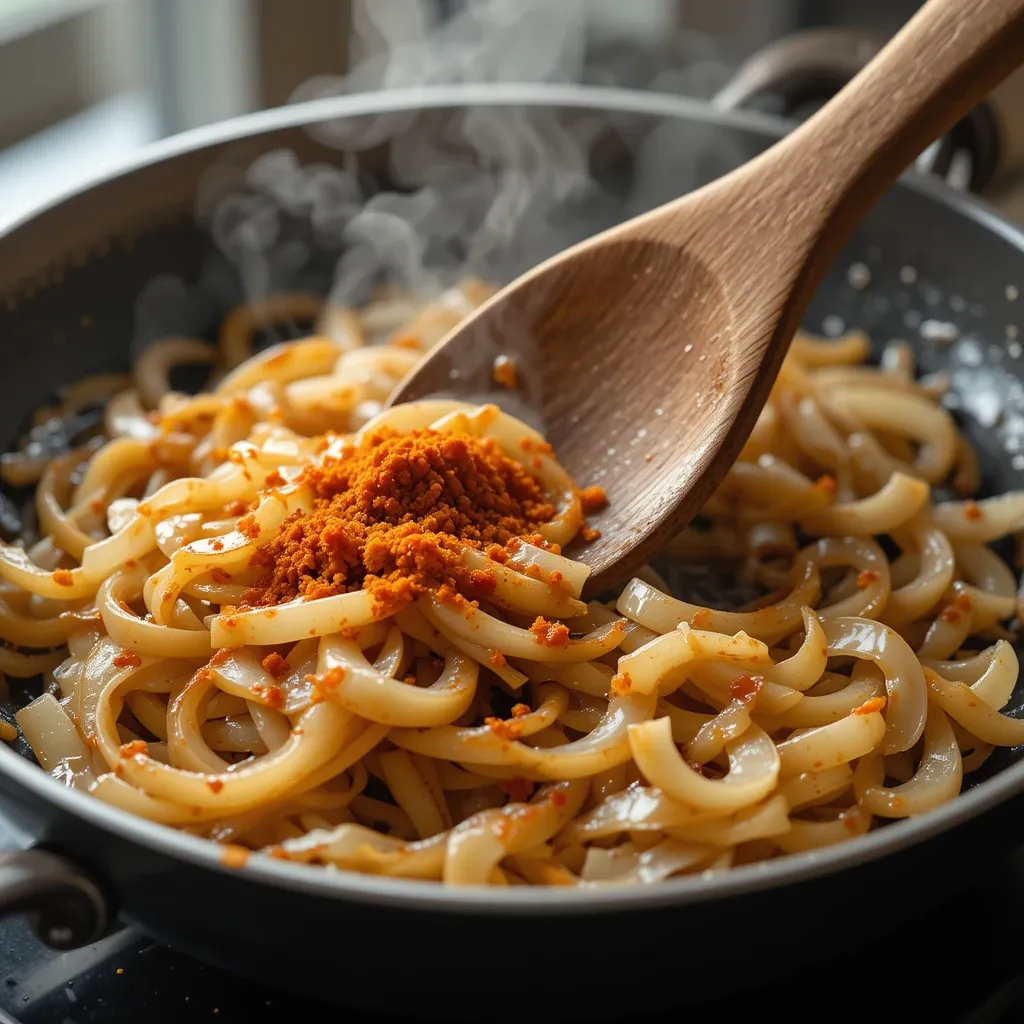 stir fry onion