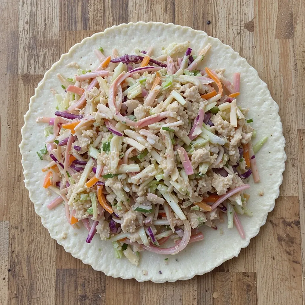 Simple Tuna Wrap