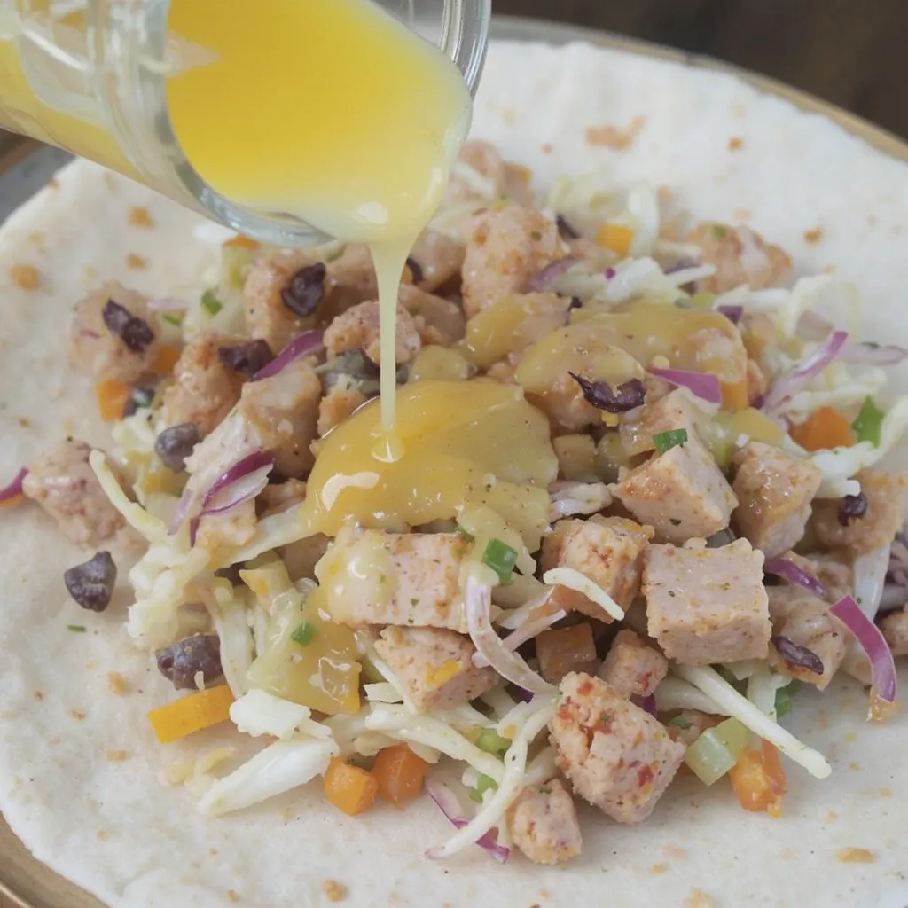 Simple Tuna Wrap