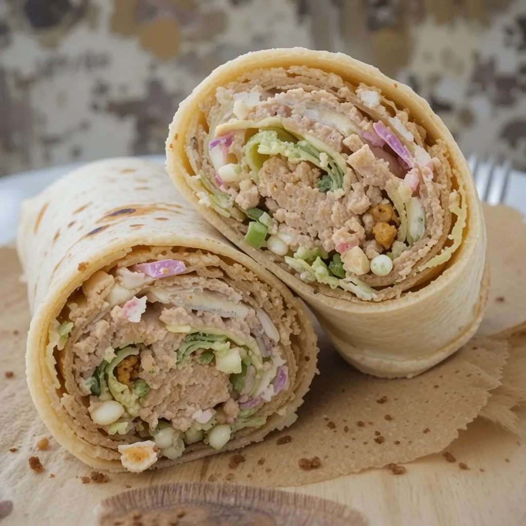 Simple Tuna Wrap