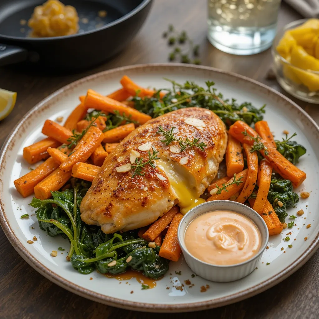 Mozzarella Stuffed Chicken Breast