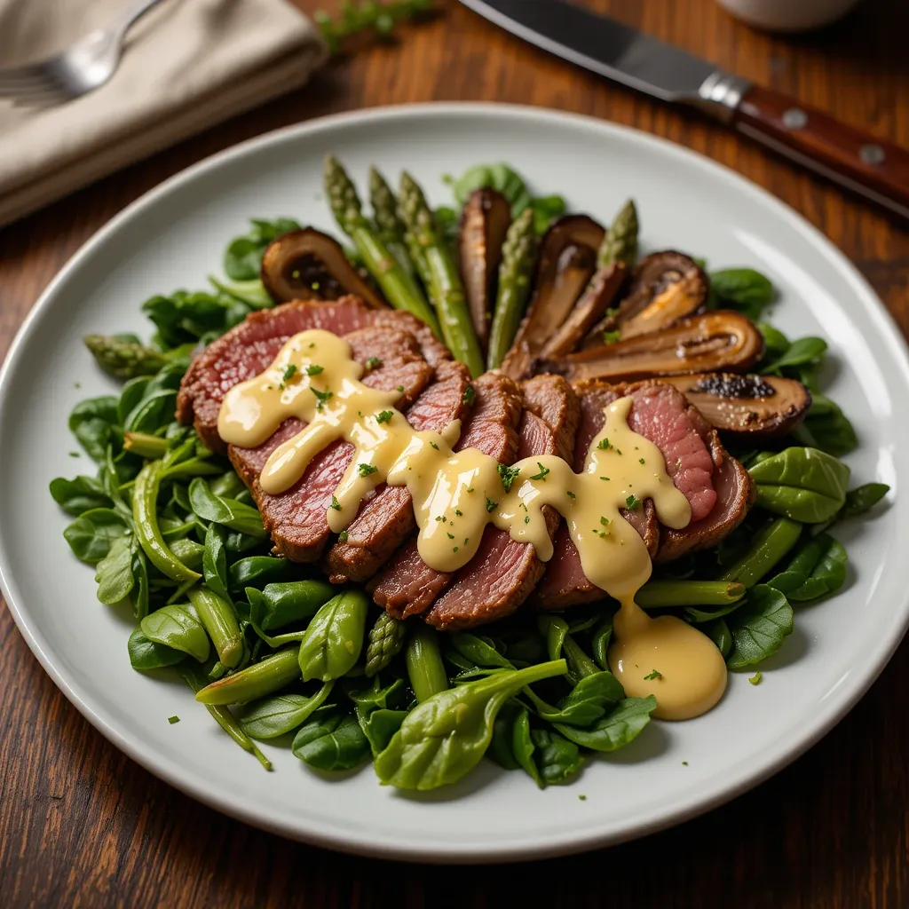 Beef Tenderloin with Herb Dijon Mustard Butter