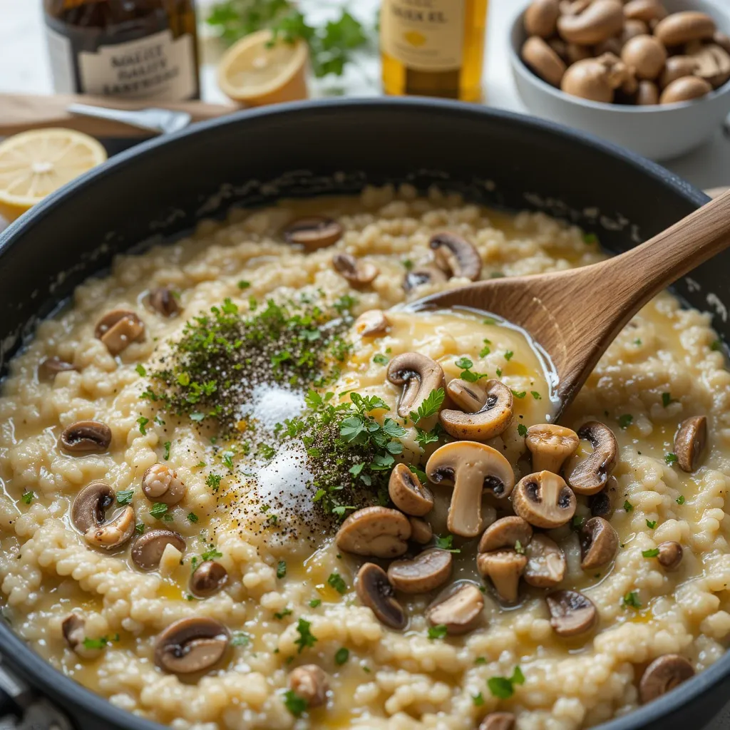 Mushroom and Truffle Risotto