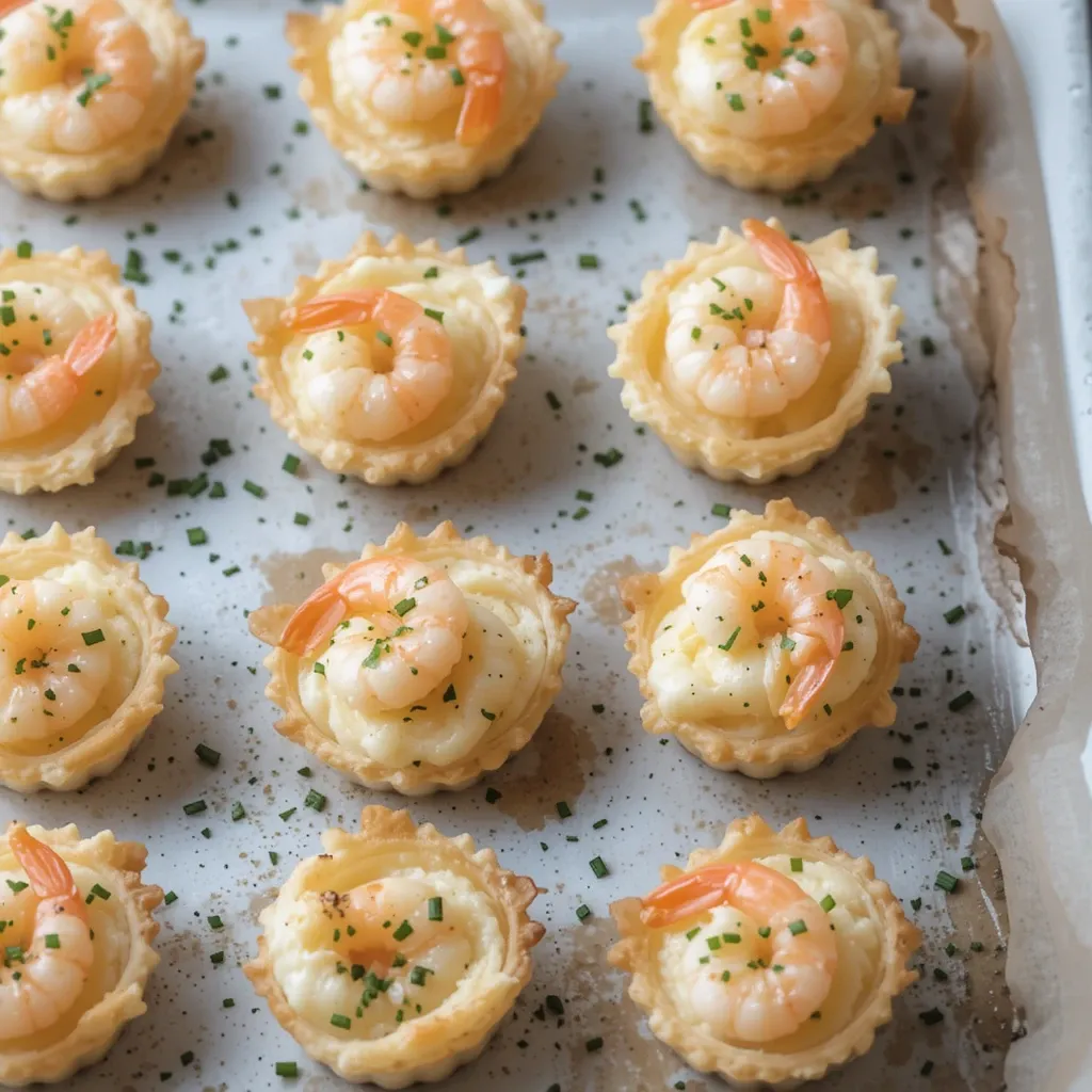 Shrimp Scampi Cheesecake