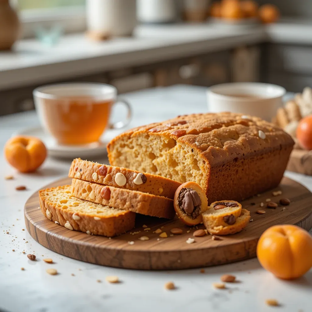 Apricot Almond Cake Loaf