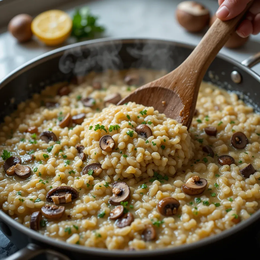 Mushroom and Truffle Risotto