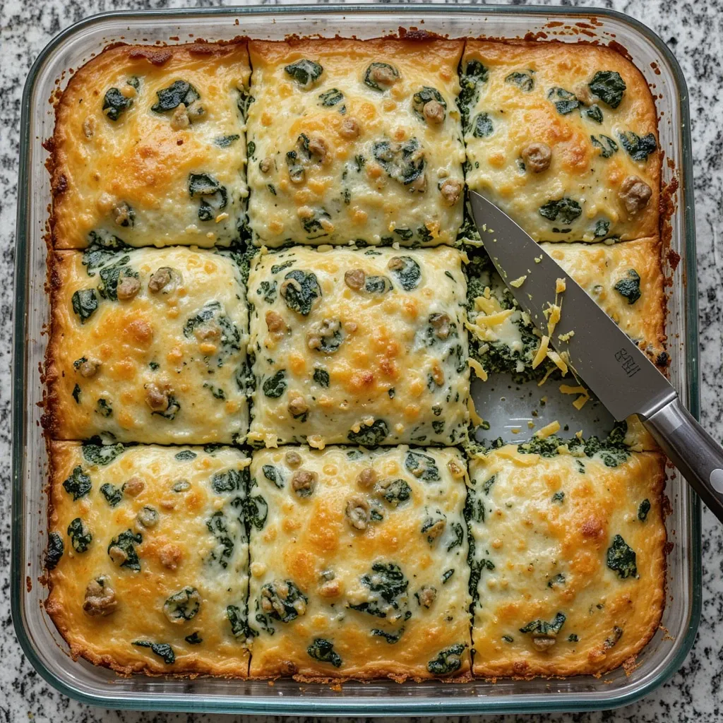 Spinach Squares