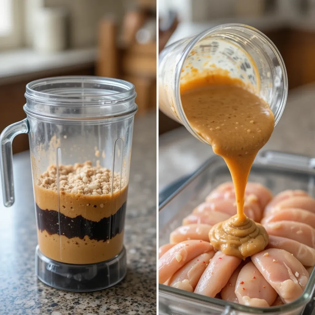 BBQ Peanut Butter Chicken