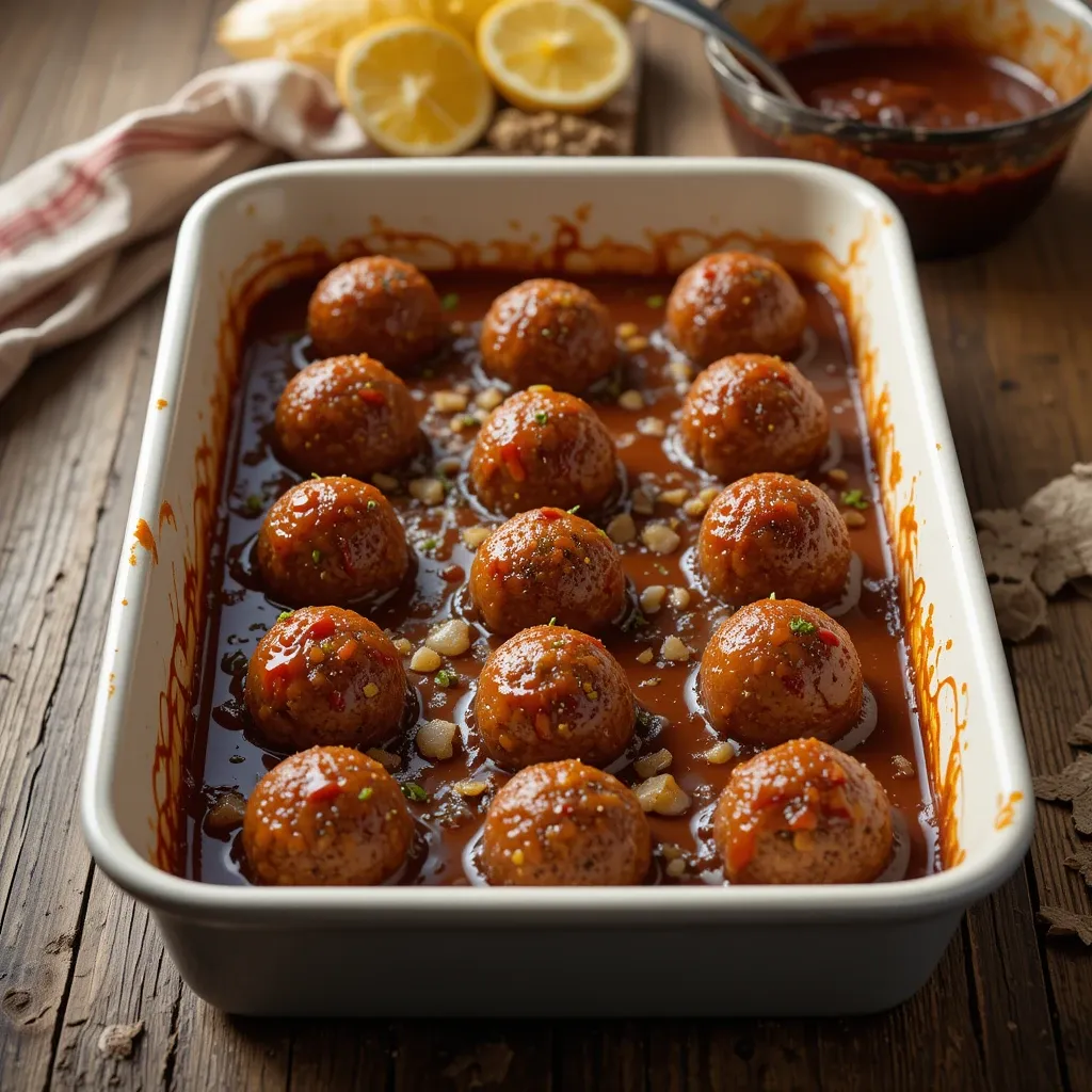Australian BBQ Meatballs