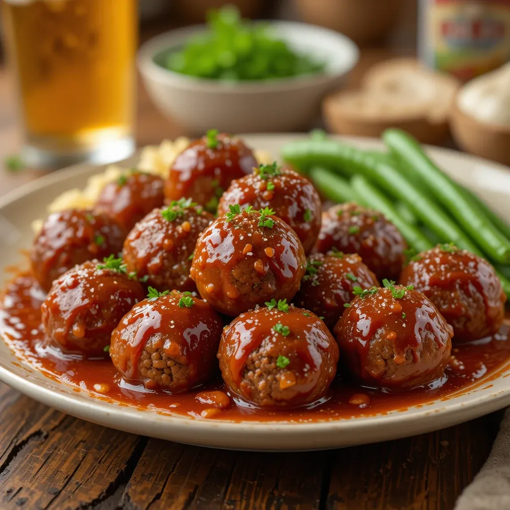Australian BBQ Meatballs
