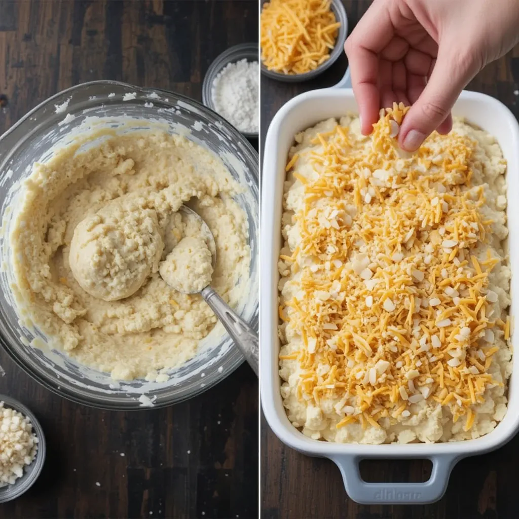 Cheddar Potato Bake