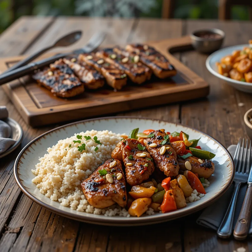 BBQ Peanut Butter Chicken