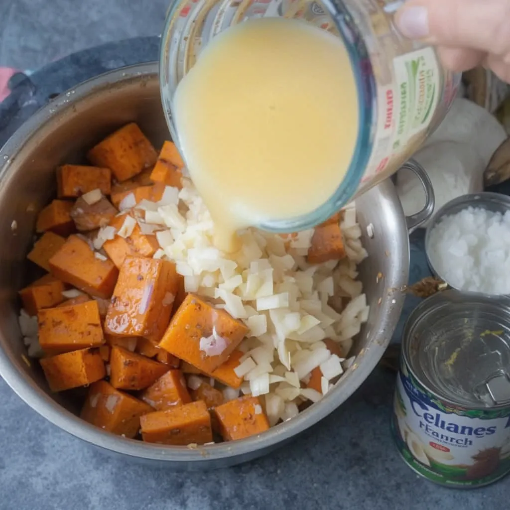 minced garlic and grated ginger